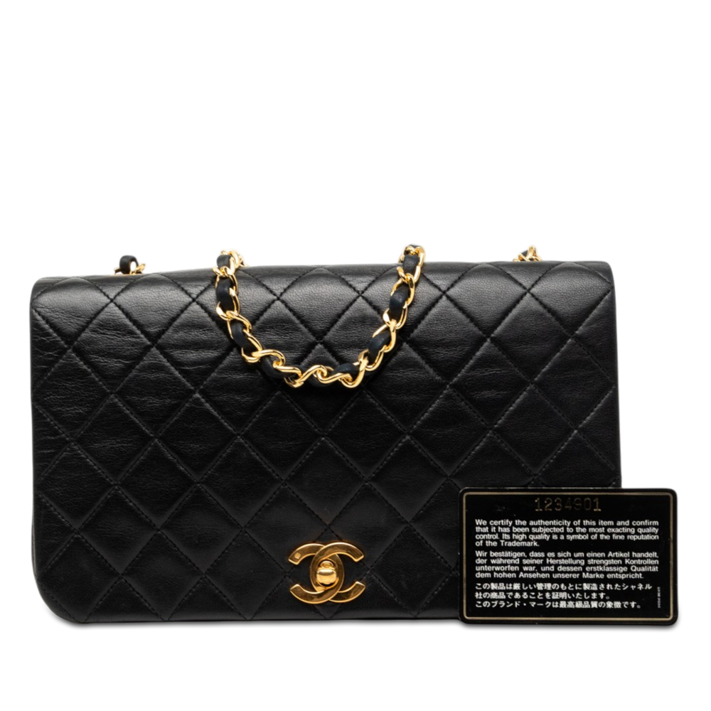 Pre-Loved Chanel Medium Quilted Lambskin Full Flap - Picture 7 of 7
